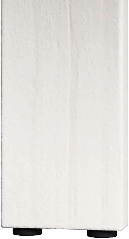 Kavos staliukas 2 vnt. Balta 47,5 x 47,5 x 27 cm