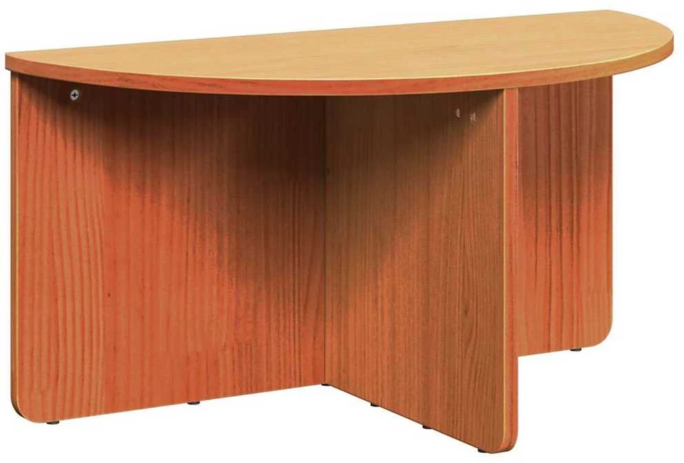 Kavos staliukas 2 vnt. Vaško ruda 79 x 39,5 x 40 cm