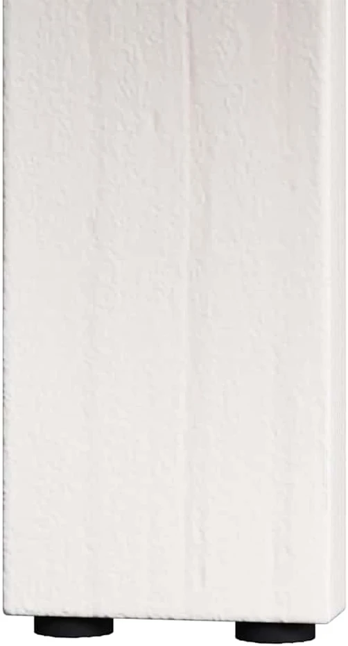Kavos staliukas 2 vnt. Balta 47,5 x 47,5 x 27 cm