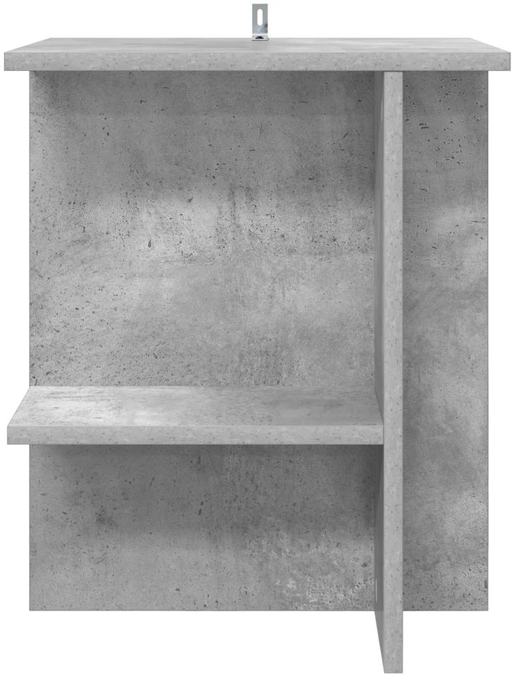 Kavos staliukas 2 vnt. Betono pilka 40 x 30 x 49 cm
