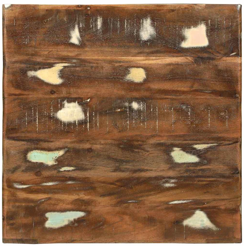 Kavos staliukas 50 x 50 x 35 cm Kietas atkurtas medis