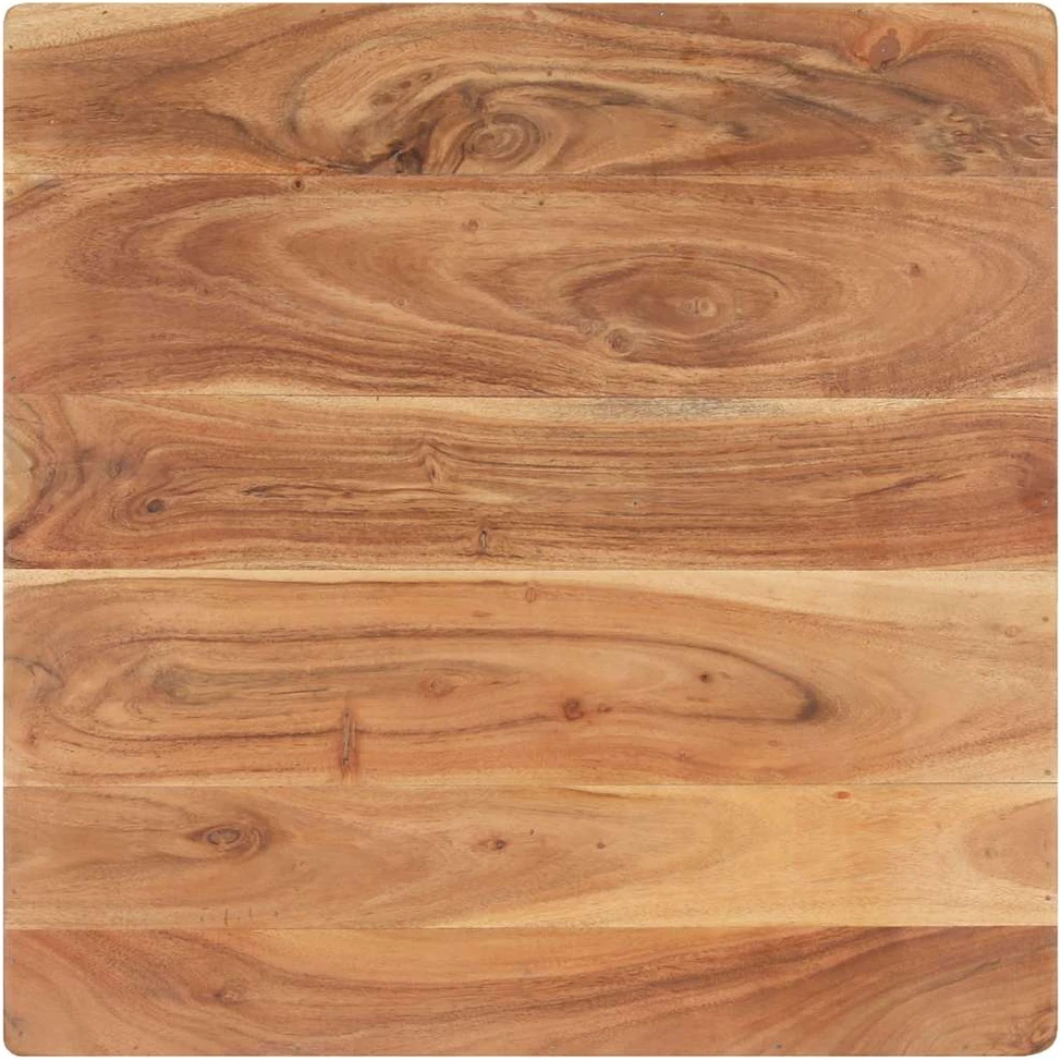 Kavos staliukas, 66x66x30cm, akacijos masyvas, V formos