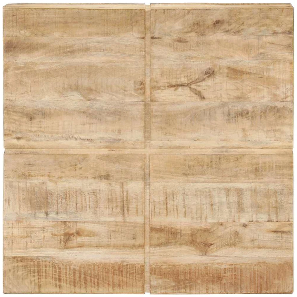 Kavos staliukas, 80x80x28cm, mango medienos masyvas