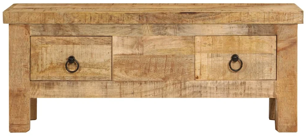 Kavos staliukas, 90x45x35 cm, mango medienos masyvas