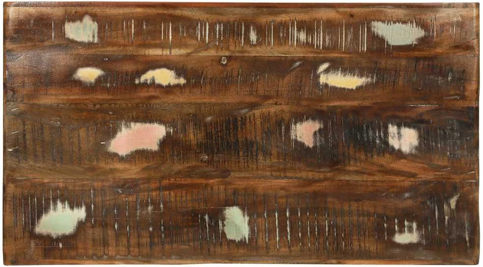 Kavos staliukas 90 x 50 x 35 cm Kietas atkurtas medis
