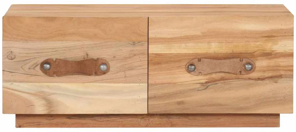 Kavos staliukas, 90x50x35cm, perdirbtos medienos masyvas