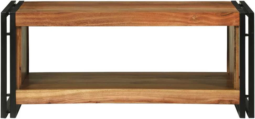 Kavos staliukas Ruda 90 x 50 x 38 cm Kietos akacijos mediena