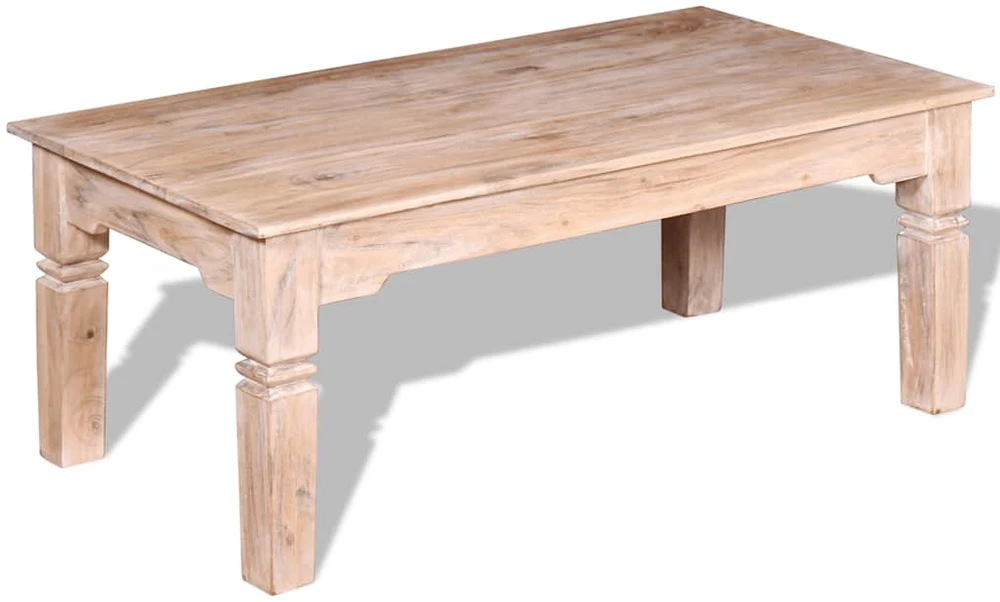 Kavos staliukas, akacijos mediena, 110x60x45 cm