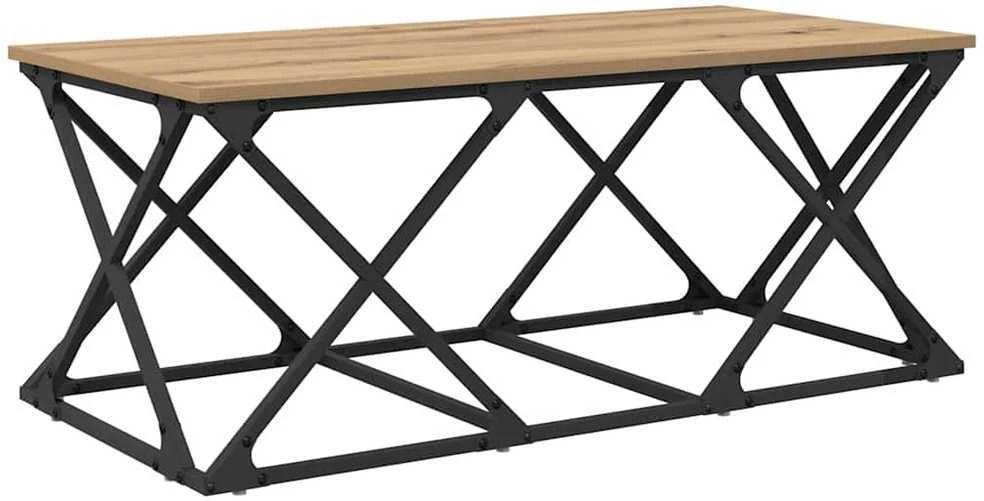 Kavos staliukas Amatininkų ąžuolas 100 x 49 x 40 cm