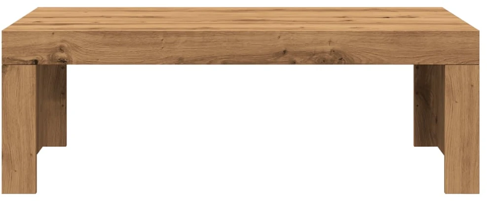Kavos staliukas, artisano ąžuolo, 102x50x35cm, apdirbta mediena