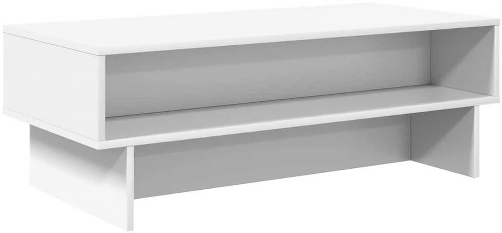 Kavos staliukas Balta 100 x 46 x 35 cm Apdirbta mediena