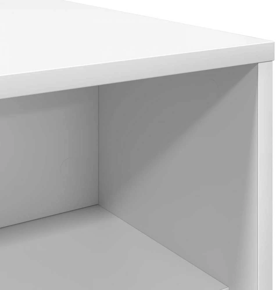 Kavos staliukas Balta 100 x 50 x 40 cm Apdirbta mediena
