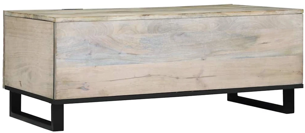 Kavos staliukas Balta 100 x 54 x 40 cm Apdirbta mediena