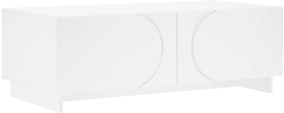 Kavos staliukas Balta 102 x 50,5 x 35 cm Apdirbta mediena