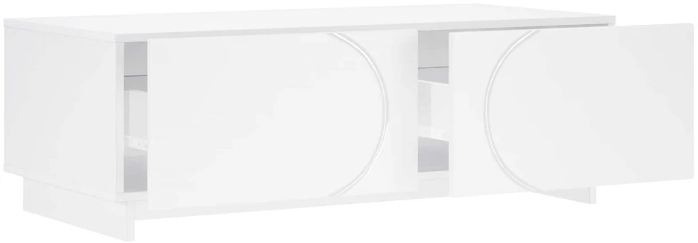 Kavos staliukas Balta 102 x 50,5 x 35 cm Apdirbta mediena
