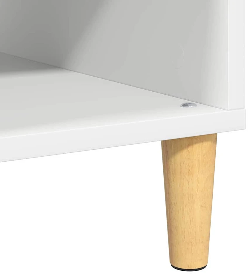 Kavos staliukas Balta 102 x 55 x 35 cm Apdirbta mediena