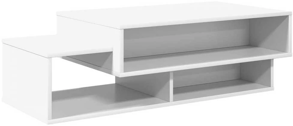 Kavos staliukas Balta 105 x 50 x 32,5 cm Apdirbta mediena