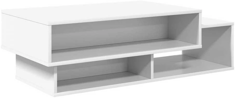 Kavos staliukas Balta 105 x 50 x 32,5 cm Apdirbta mediena