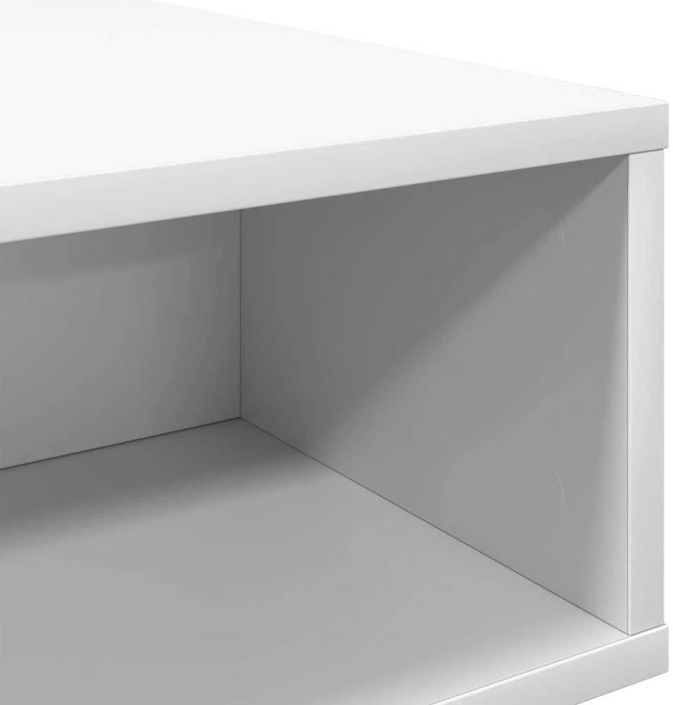 Kavos staliukas Balta 105 x 50 x 32,5 cm Apdirbta mediena