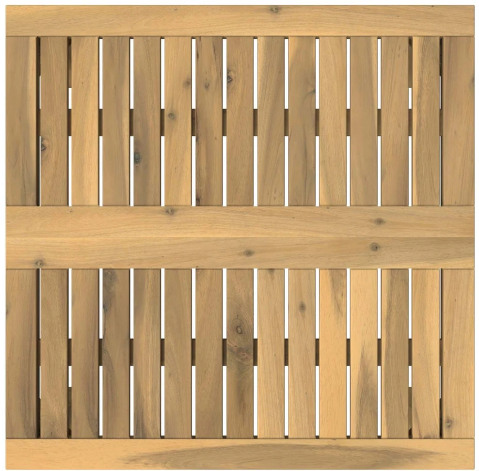 Kavos staliukas Balta 60 x 60,5 x 36 cm Kietos akacijos mediena