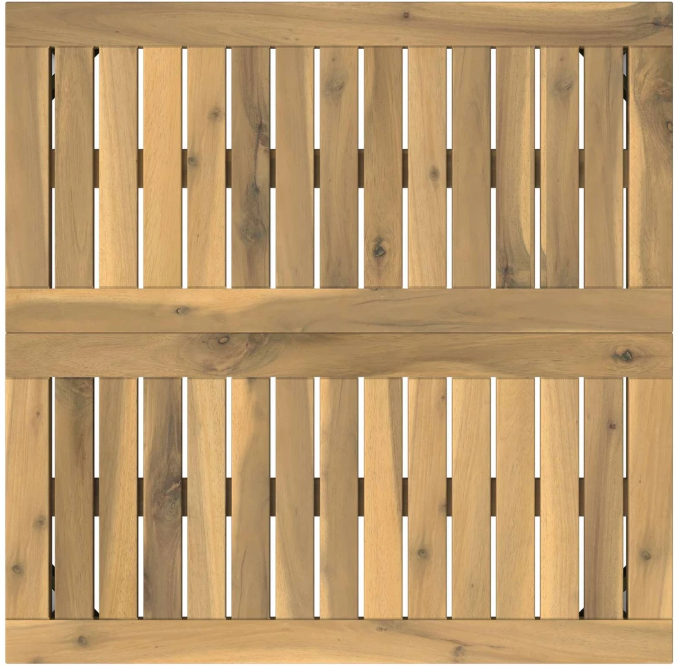 Kavos staliukas Balta 60 x 60,5 x 36 cm Kietos akacijos mediena