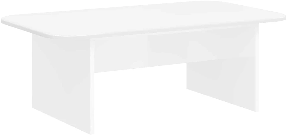 Kavos staliukas Balta 93 x 53 x 33 cm Apdirbta mediena