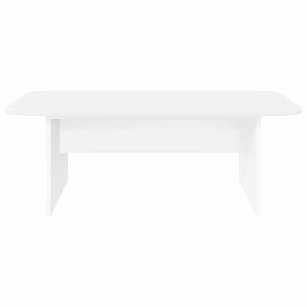 Kavos staliukas Balta 93 x 53 x 33 cm Apdirbta mediena