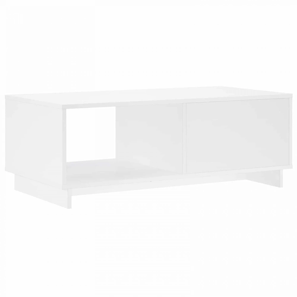 Kavos staliukas Balta 95 x 50,5 x 35 cm Apdirbta mediena