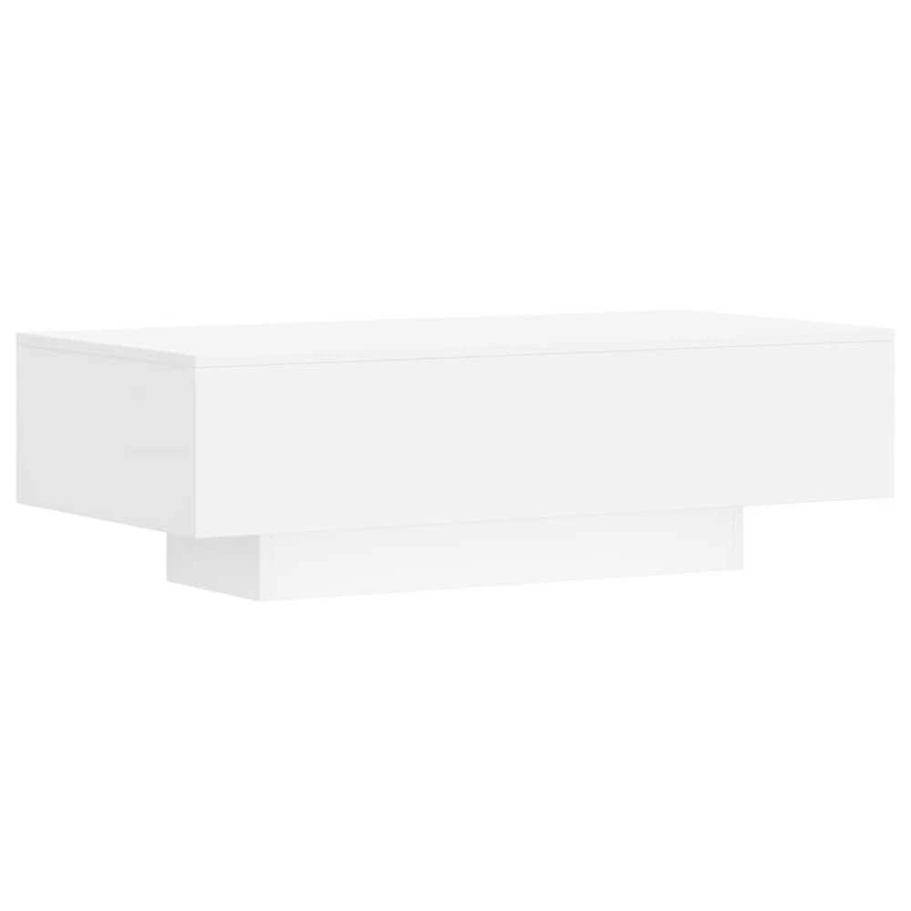 Kavos staliukas, baltas, 100x49,5x31cm, apdirbta mediena
