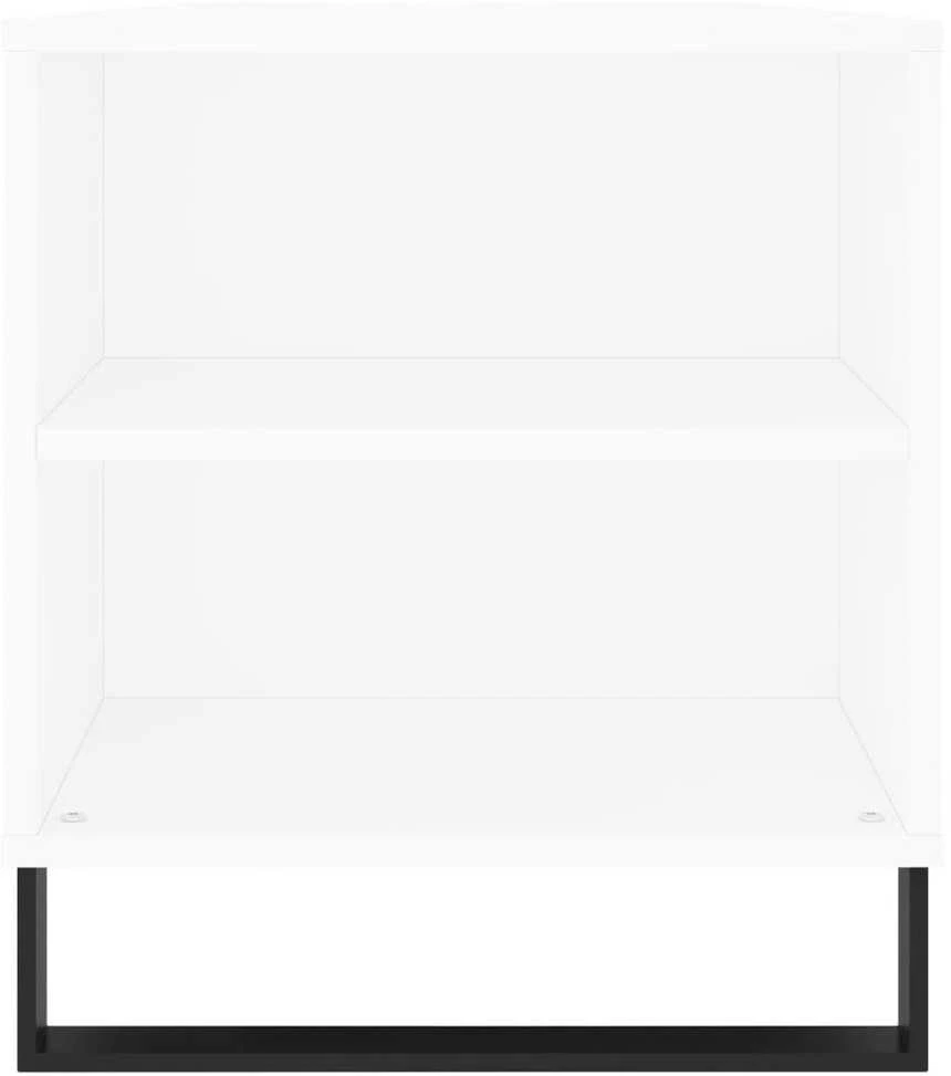Kavos staliukas, baltas, 102x44,5x50cm, apdirbta mediena