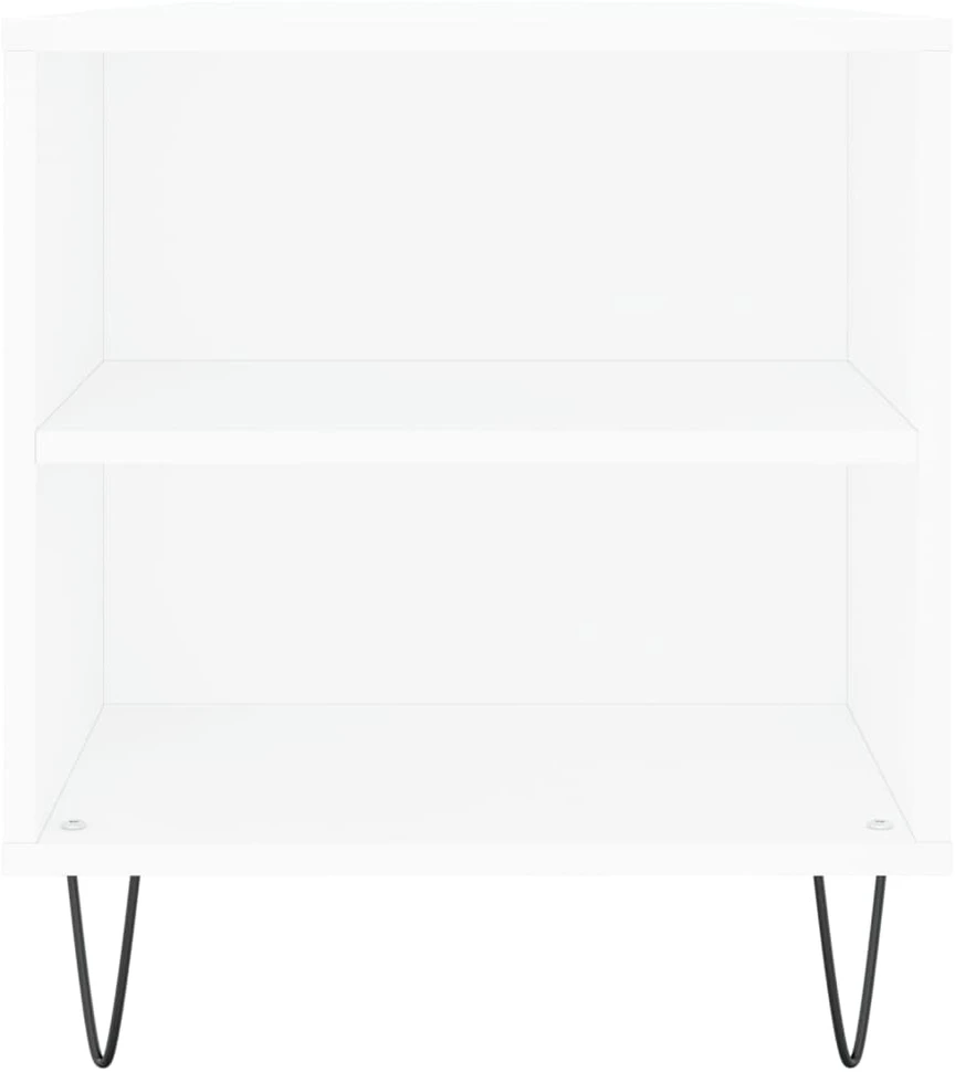 Kavos staliukas, baltas, 102x44,5x50cm, apdirbta mediena