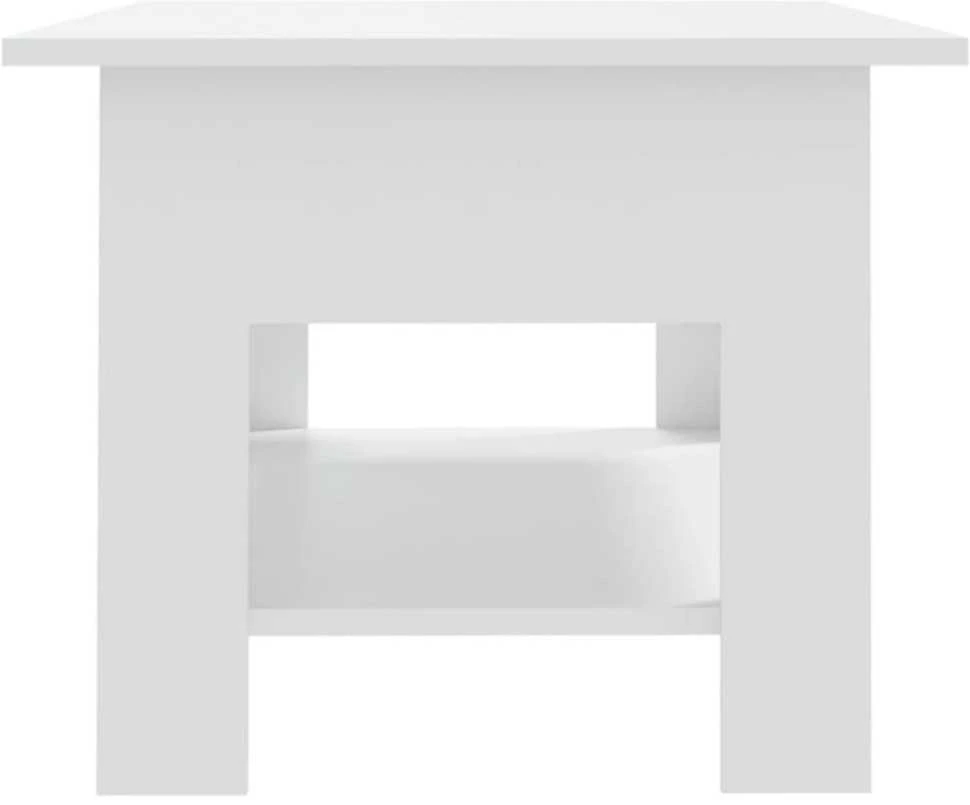 Kavos staliukas, baltos spalvos, 102x55x42cm, MDP