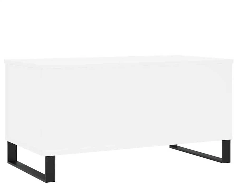 Kavos staliukas, baltos spalvos, 90x44,5x45cm, apdirbta mediena