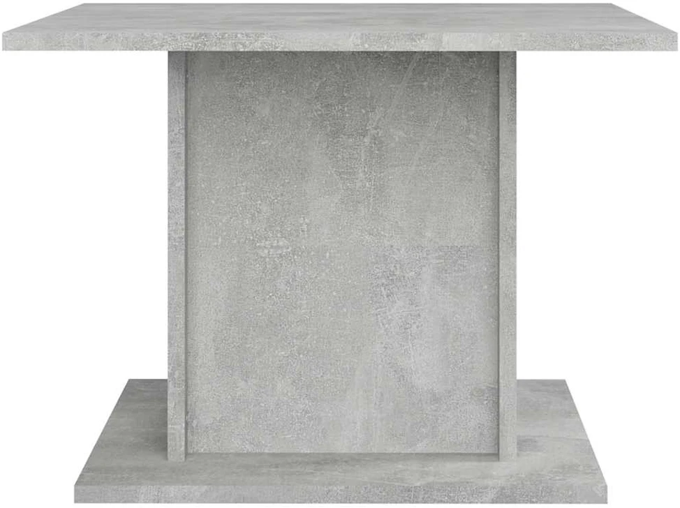 Kavos staliukas, betono, 55,5x55,5x40cm, apdirbta mediena