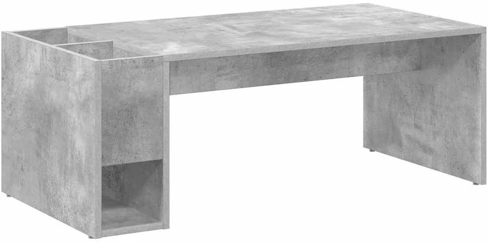 Kavos staliukas Betono pilka 101,5 x 50 x 37 cm