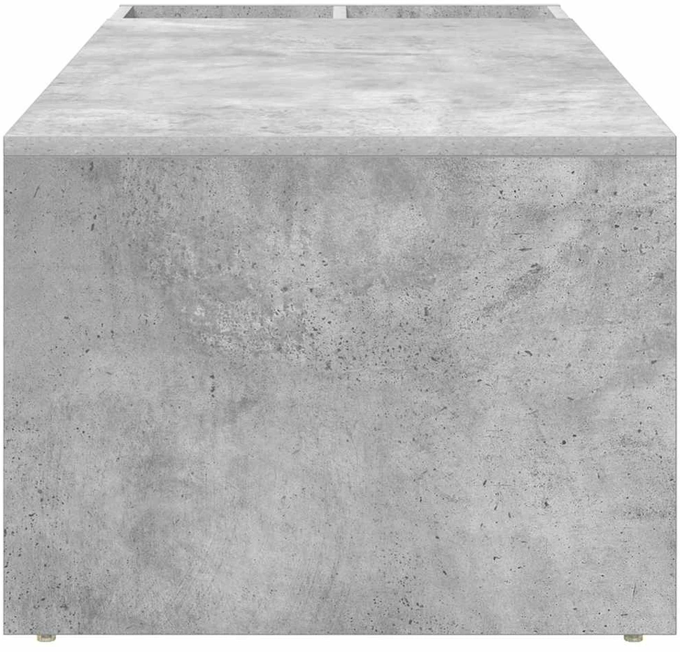 Kavos staliukas Betono pilka 101,5 x 50 x 37 cm