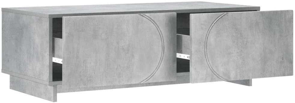 Kavos staliukas Betono pilka 102 x 50,5 x 35 cm