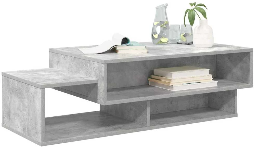 Kavos staliukas Betono pilka 105 x 50 x 32,5 cm