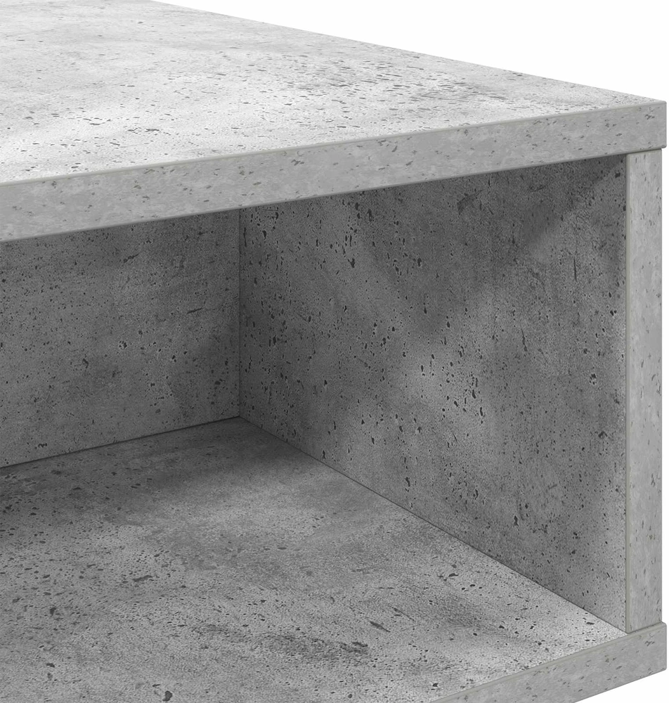 Kavos staliukas Betono pilka 105 x 50 x 32,5 cm