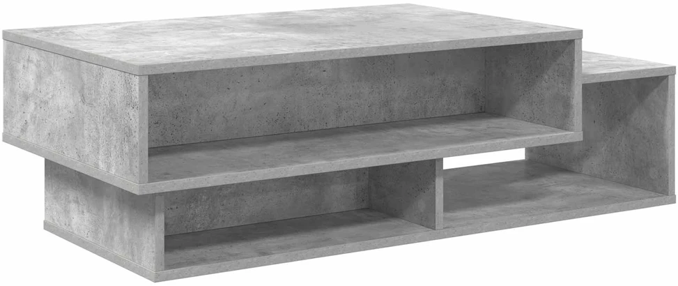 Kavos staliukas Betono pilka 105 x 50 x 32,5 cm