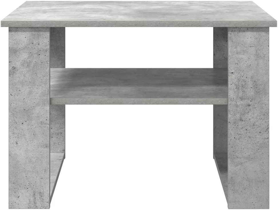 Lova Kavos staliukas Betono pilka 64 x 54 x 44 cm Apdirbta mediena