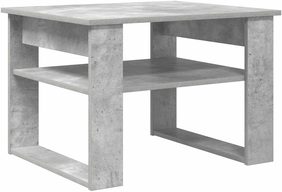 Lova Kavos staliukas Betono pilka 64 x 54 x 44 cm Apdirbta mediena