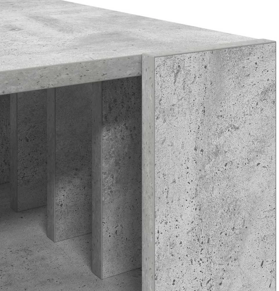 Kavos staliukas Betono pilka 66 x 49,5 x 45 cm Apdirbta mediena