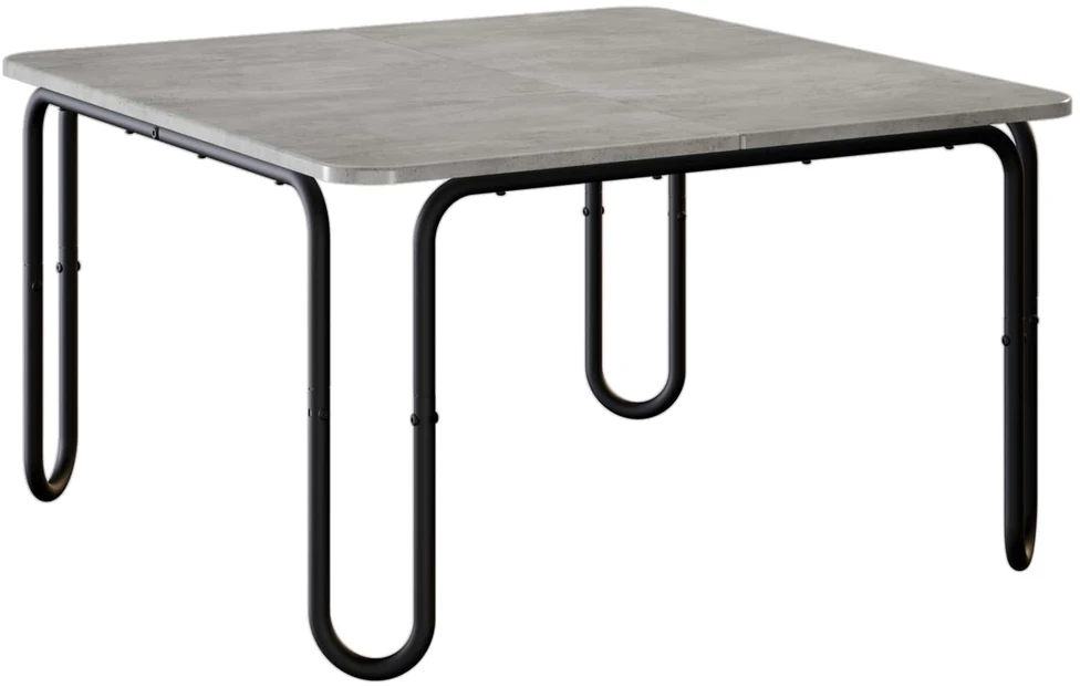 Kavos staliukas Betono pilka 79,5 x 79,5 x 45 cm