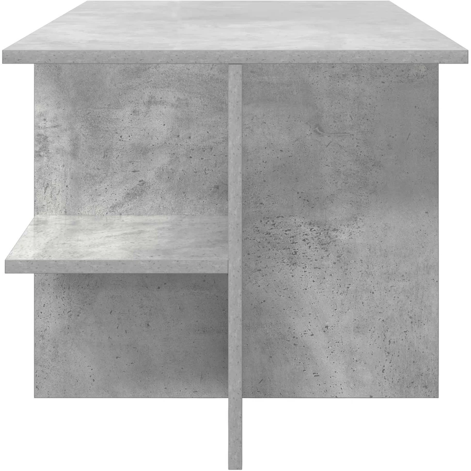 Kavos staliukas Betono pilka 87 x 50 x 45 cm Dirbtinė mediena