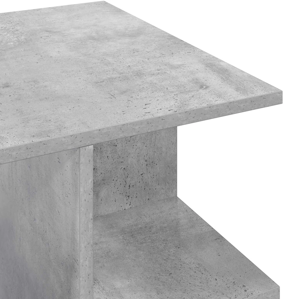 Kavos staliukas Betono pilka 87 x 50 x 45 cm Dirbtinė mediena