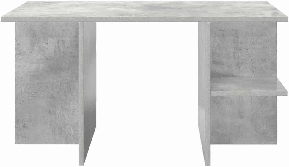 Kavos staliukas Betono pilka 87 x 50 x 45 cm Dirbtinė mediena