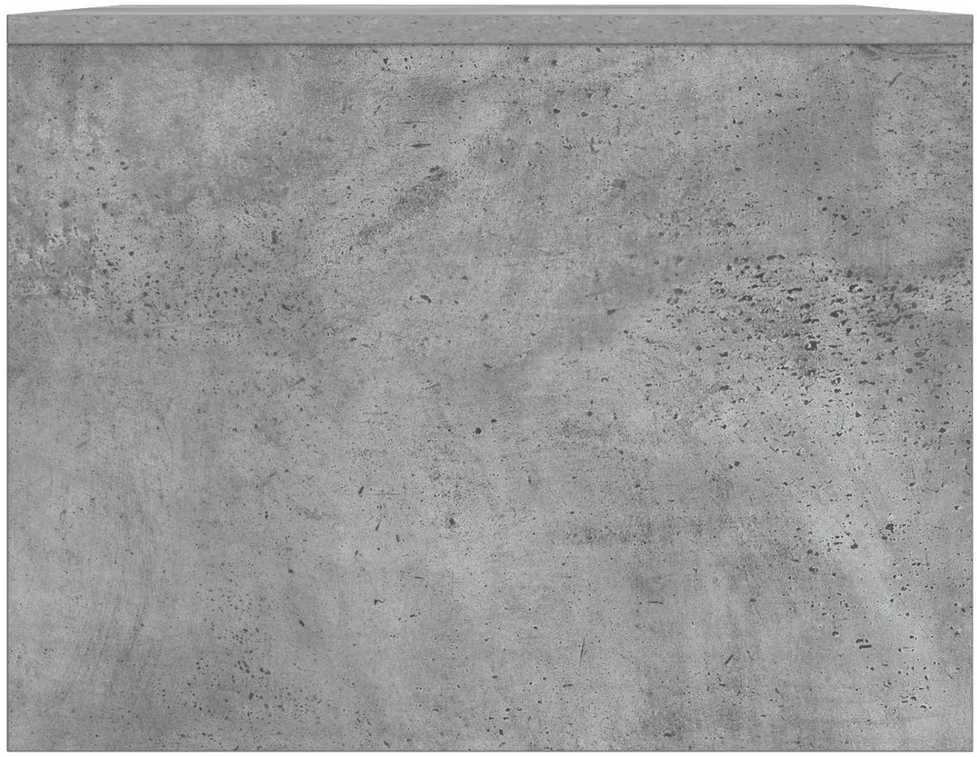 Kavos staliukas Betono pilka 90 x 50 x 37 cm Apdirbta mediena