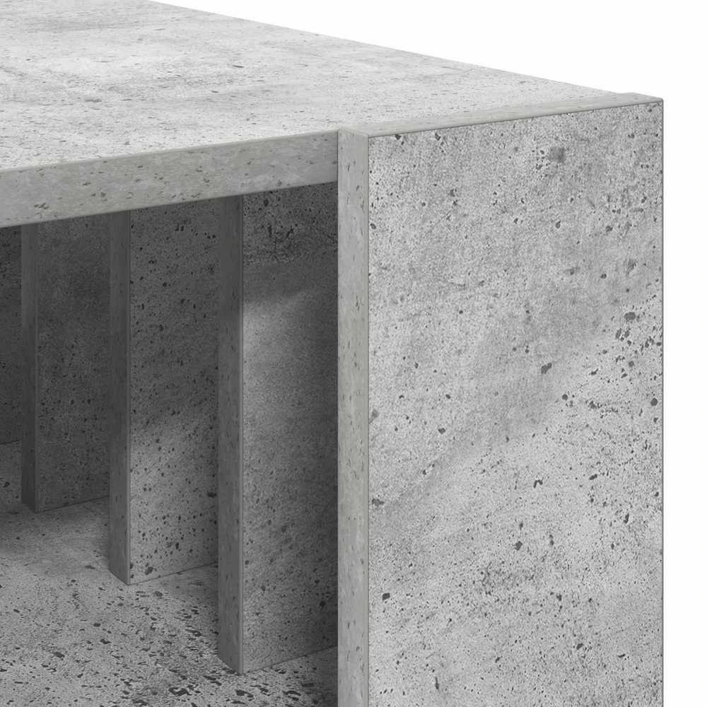 Kavos staliukas Betono pilka 92 x 49,5 x 45 cm Apdirbta mediena