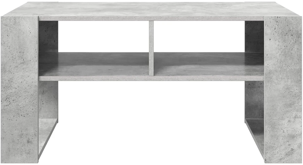 Lova Kavos staliukas Betono pilka 92 x 53 x 45 cm Apdirbta mediena